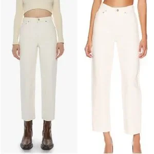 MOTHER | Jeans | Mother Snacks High Waisted Double Stack Ankle 